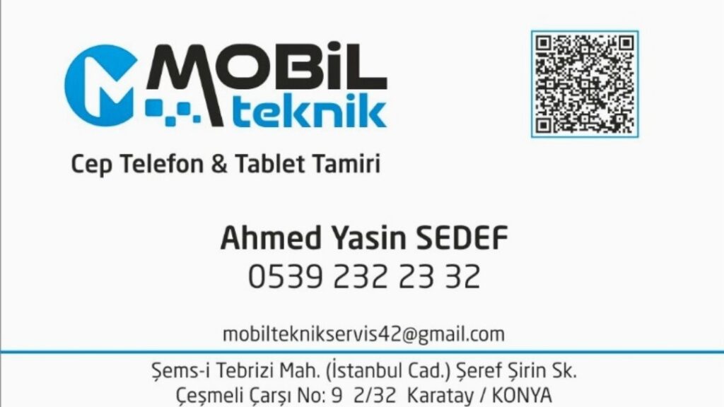 Mobil Teknik (Cep Telefonu ve Tablet Tamir)