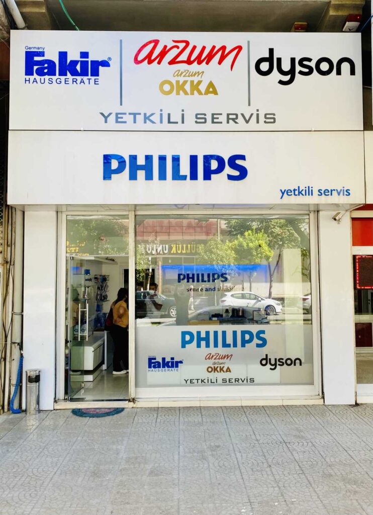 Philips Fakir Arzum General Mobile Dyson Yetkili Servis